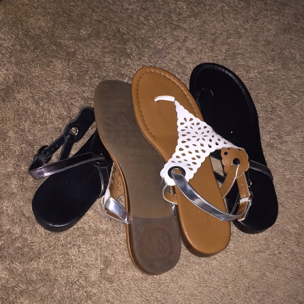 Two Franco Sarto Sandals Bundle